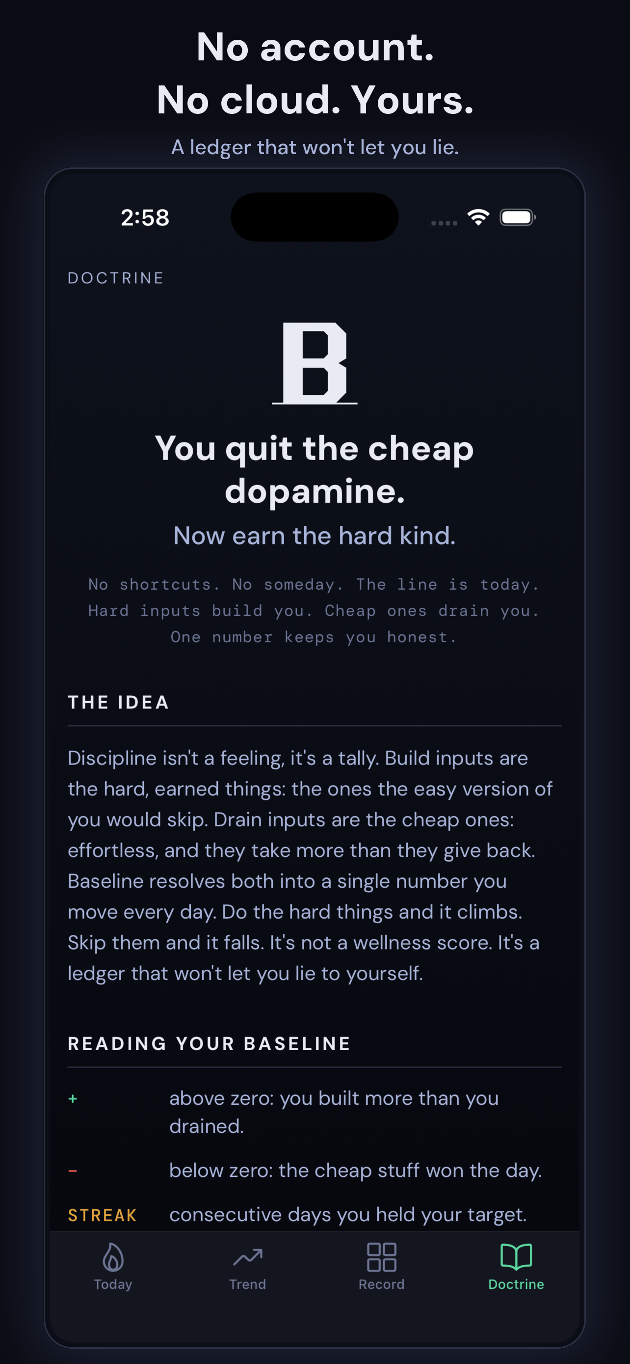 Doctrine: the principles behind it